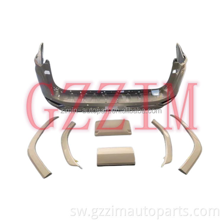 Mbele mpya ya kuwasili na nyuma ya kuboresha mwili wa zamani ili sehemu mpya za kuboresha zinazofaa kwa Land Cruiser LC300